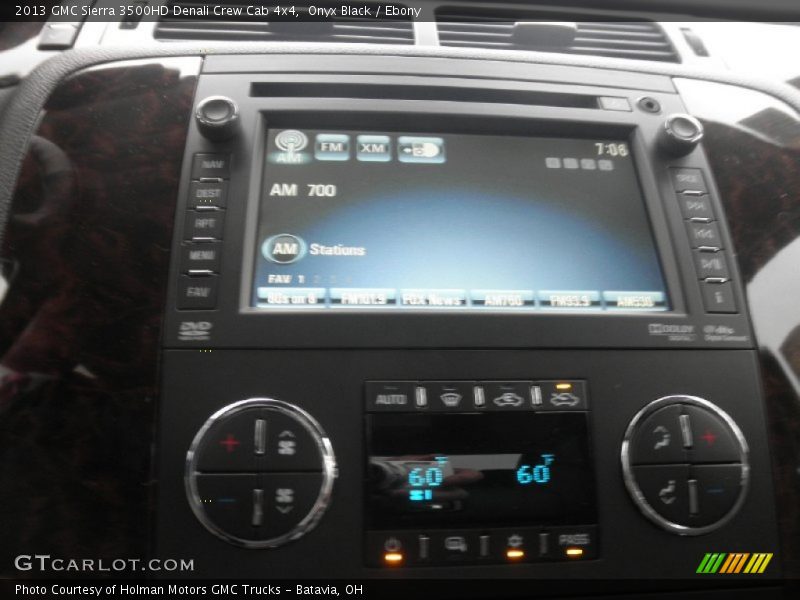 Onyx Black / Ebony 2013 GMC Sierra 3500HD Denali Crew Cab 4x4