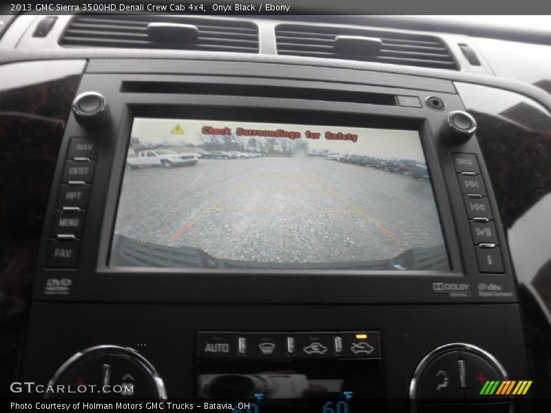 Onyx Black / Ebony 2013 GMC Sierra 3500HD Denali Crew Cab 4x4