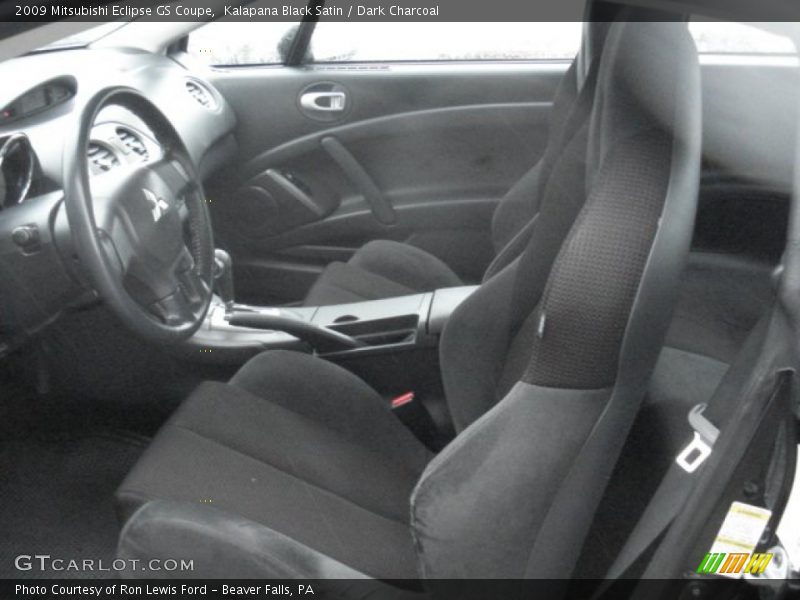 Kalapana Black Satin / Dark Charcoal 2009 Mitsubishi Eclipse GS Coupe