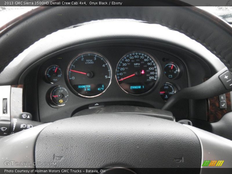  2013 Sierra 3500HD Denali Crew Cab 4x4 Denali Crew Cab 4x4 Gauges