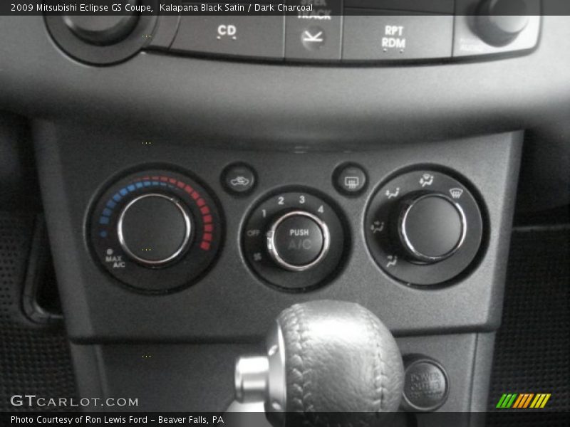 Kalapana Black Satin / Dark Charcoal 2009 Mitsubishi Eclipse GS Coupe