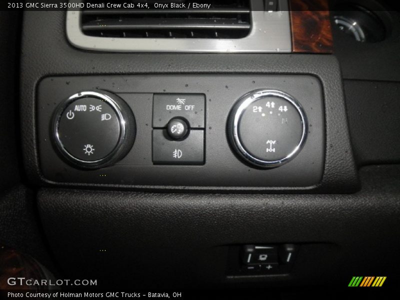 Controls of 2013 Sierra 3500HD Denali Crew Cab 4x4