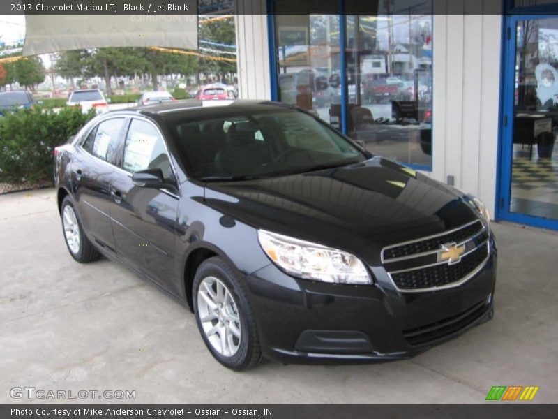Black / Jet Black 2013 Chevrolet Malibu LT