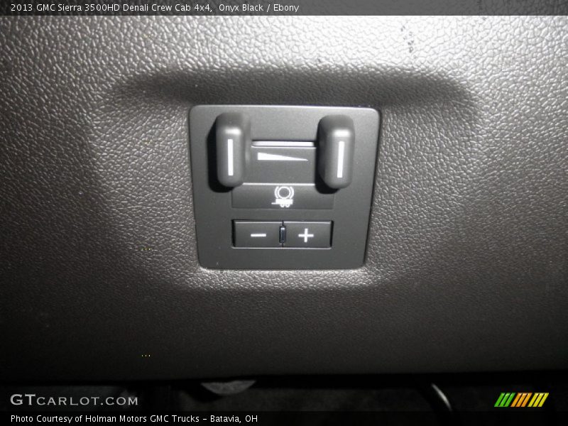 Controls of 2013 Sierra 3500HD Denali Crew Cab 4x4