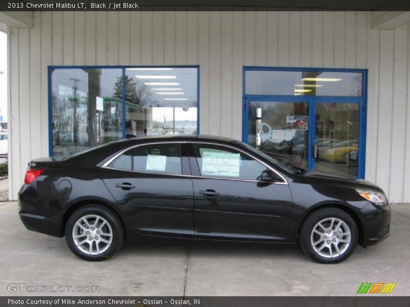 Black / Jet Black 2013 Chevrolet Malibu LT