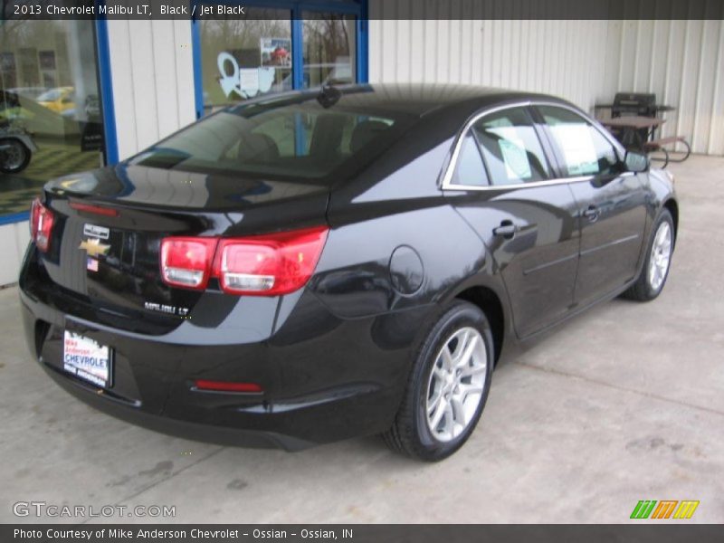 Black / Jet Black 2013 Chevrolet Malibu LT