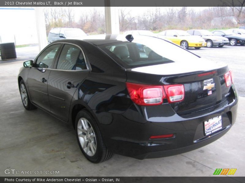 Black / Jet Black 2013 Chevrolet Malibu LT