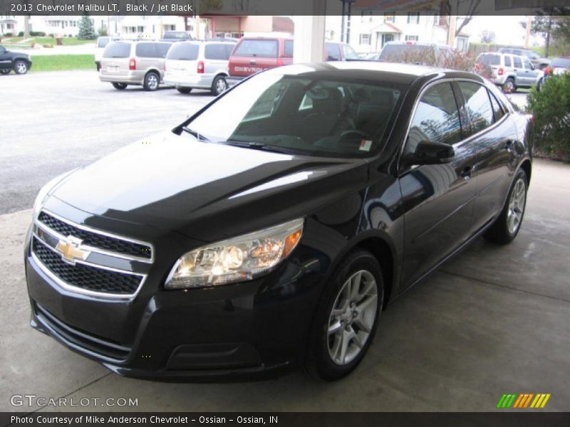 Black / Jet Black 2013 Chevrolet Malibu LT