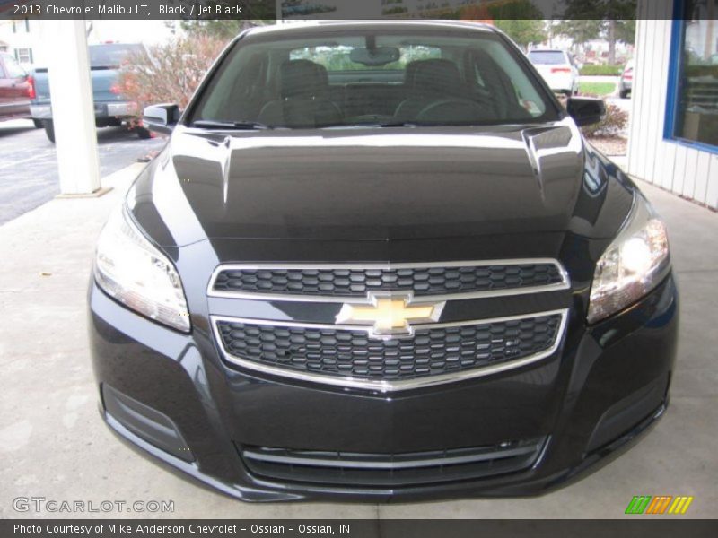 Black / Jet Black 2013 Chevrolet Malibu LT