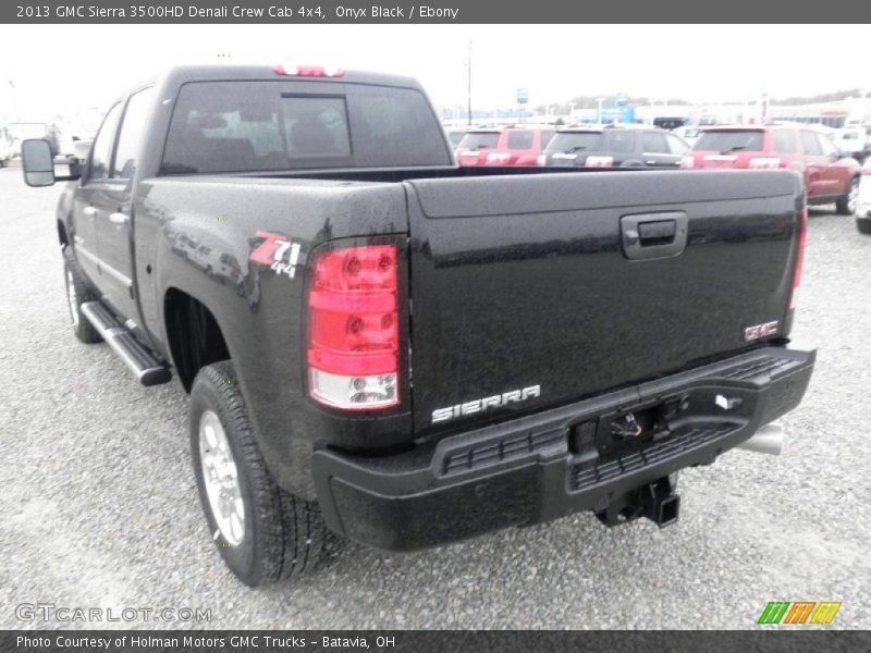  2013 Sierra 3500HD Denali Crew Cab 4x4 Onyx Black