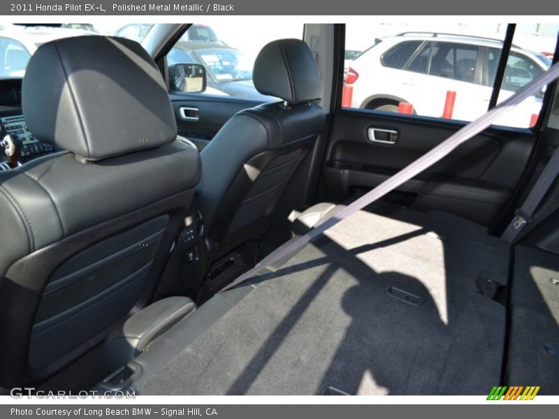 Polished Metal Metallic / Black 2011 Honda Pilot EX-L