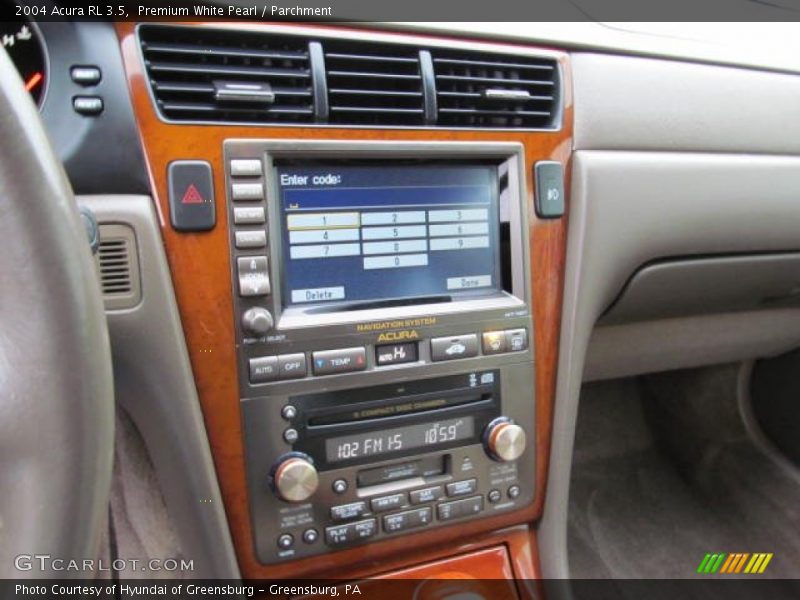 Controls of 2004 RL 3.5