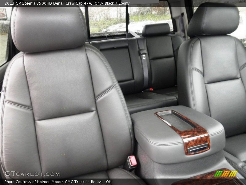 Front Seat of 2013 Sierra 3500HD Denali Crew Cab 4x4
