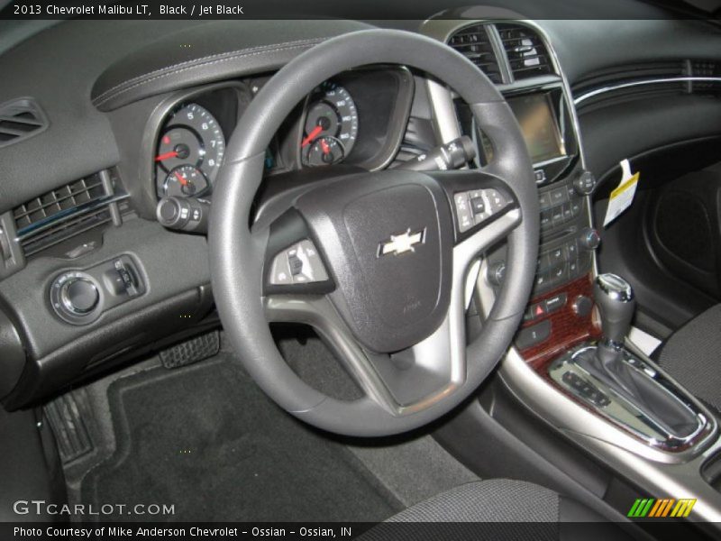 Black / Jet Black 2013 Chevrolet Malibu LT