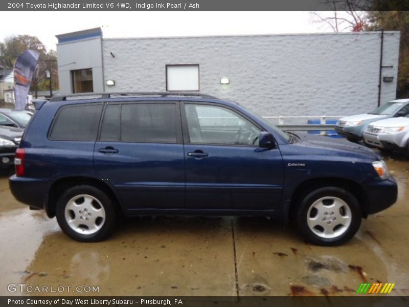 Indigo Ink Pearl / Ash 2004 Toyota Highlander Limited V6 4WD