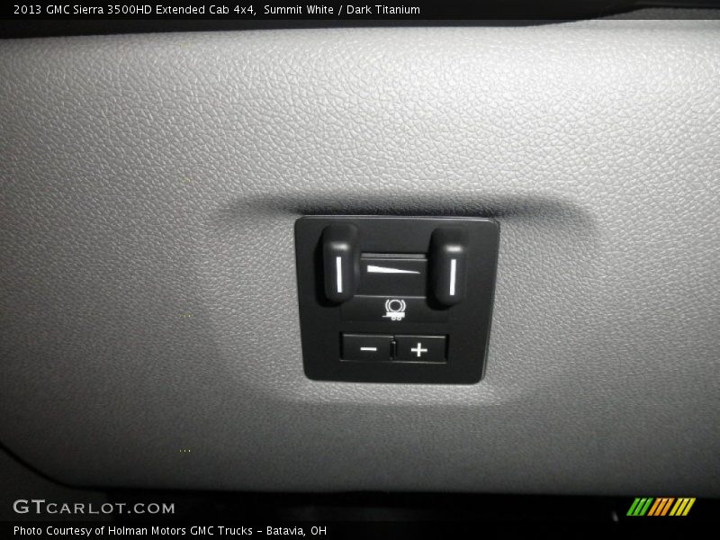 Summit White / Dark Titanium 2013 GMC Sierra 3500HD Extended Cab 4x4
