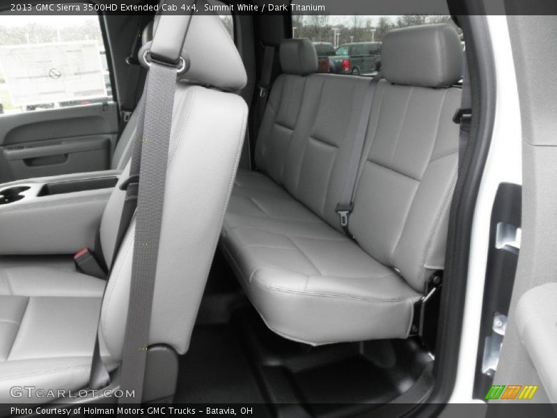 Summit White / Dark Titanium 2013 GMC Sierra 3500HD Extended Cab 4x4