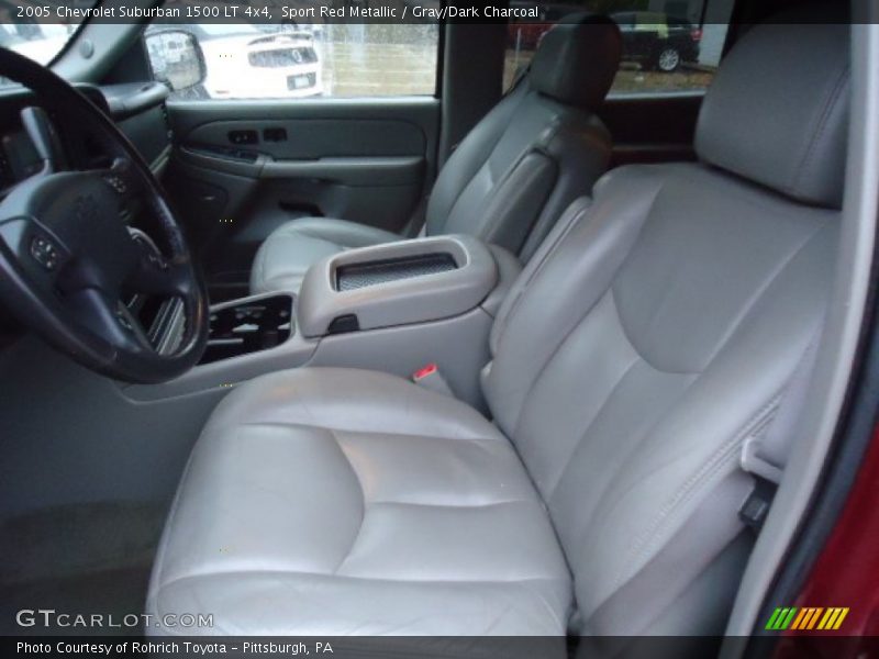 Sport Red Metallic / Gray/Dark Charcoal 2005 Chevrolet Suburban 1500 LT 4x4