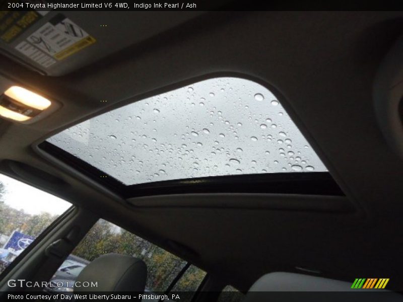 Indigo Ink Pearl / Ash 2004 Toyota Highlander Limited V6 4WD