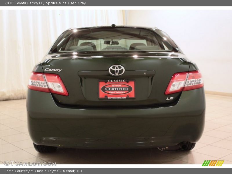 Spruce Mica / Ash Gray 2010 Toyota Camry LE