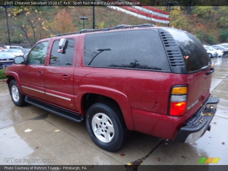 Sport Red Metallic / Gray/Dark Charcoal 2005 Chevrolet Suburban 1500 LT 4x4