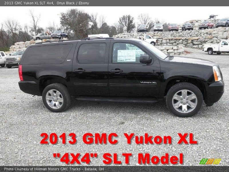 Onyx Black / Ebony 2013 GMC Yukon XL SLT 4x4