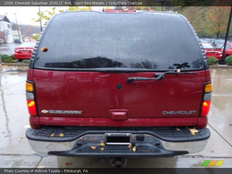 Sport Red Metallic / Gray/Dark Charcoal 2005 Chevrolet Suburban 1500 LT 4x4