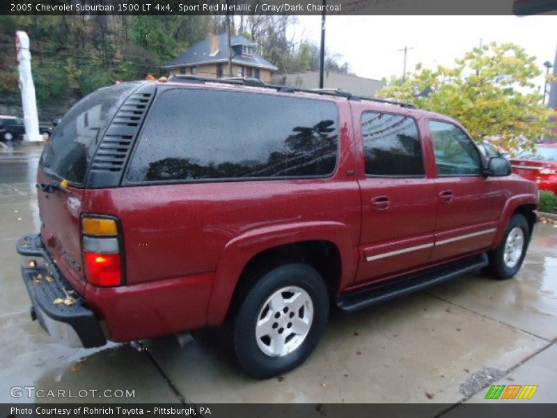 Sport Red Metallic / Gray/Dark Charcoal 2005 Chevrolet Suburban 1500 LT 4x4