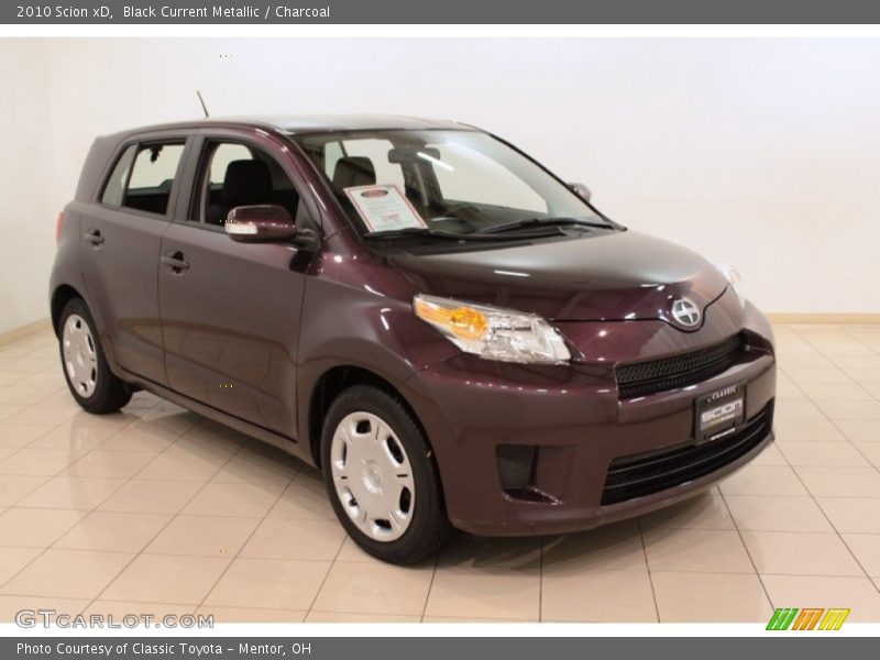 Black Current Metallic / Charcoal 2010 Scion xD