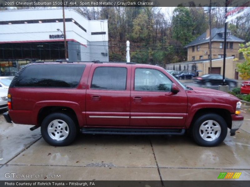 Sport Red Metallic / Gray/Dark Charcoal 2005 Chevrolet Suburban 1500 LT 4x4