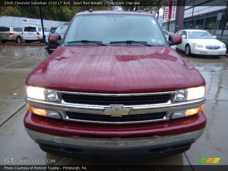 Sport Red Metallic / Gray/Dark Charcoal 2005 Chevrolet Suburban 1500 LT 4x4