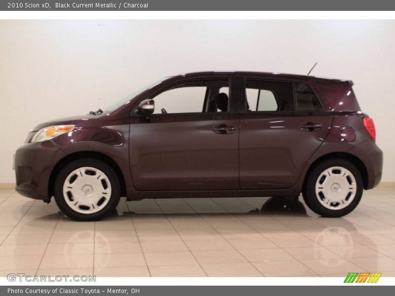 Black Current Metallic / Charcoal 2010 Scion xD