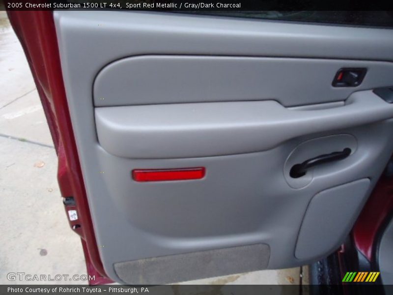 Sport Red Metallic / Gray/Dark Charcoal 2005 Chevrolet Suburban 1500 LT 4x4