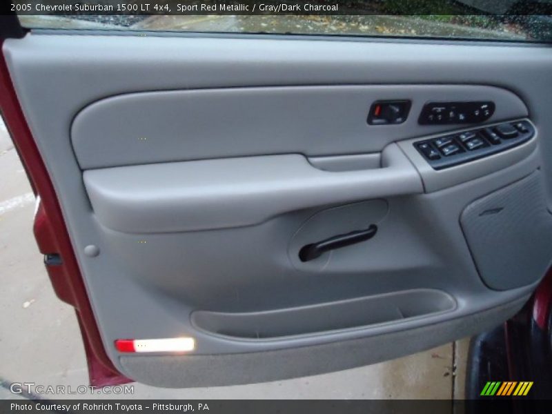 Sport Red Metallic / Gray/Dark Charcoal 2005 Chevrolet Suburban 1500 LT 4x4