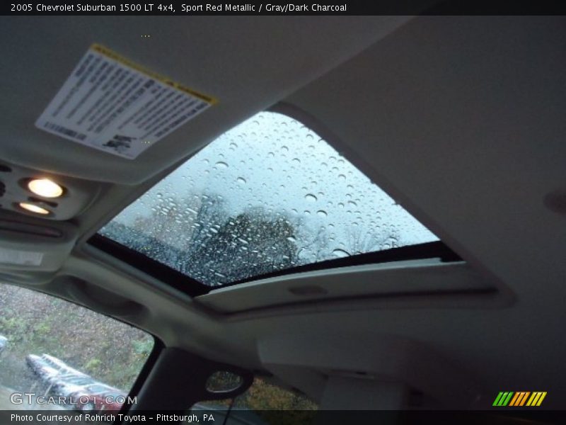 Sport Red Metallic / Gray/Dark Charcoal 2005 Chevrolet Suburban 1500 LT 4x4