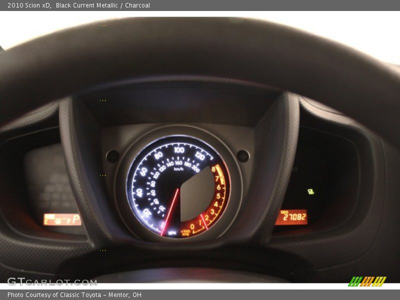 Black Current Metallic / Charcoal 2010 Scion xD