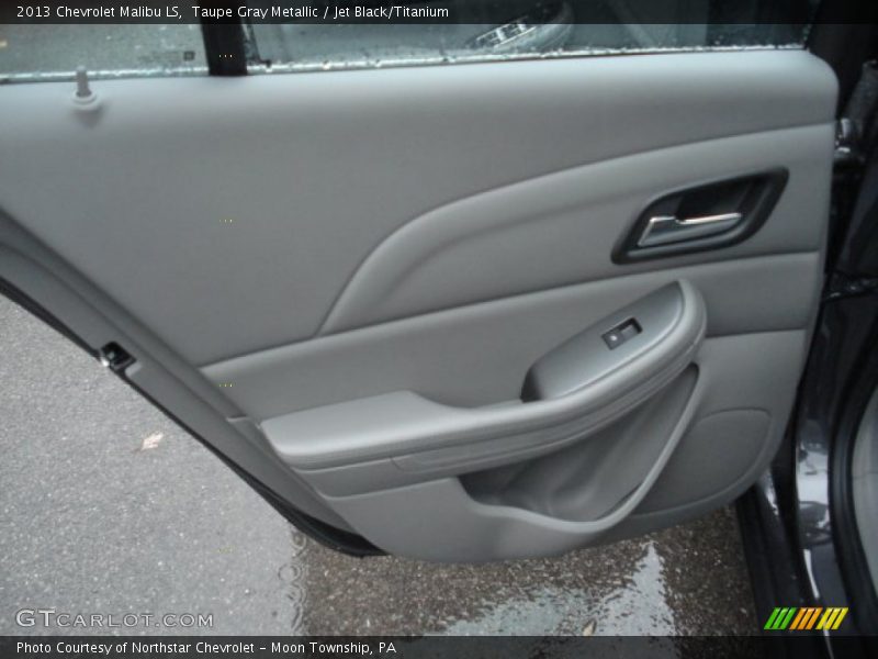 Taupe Gray Metallic / Jet Black/Titanium 2013 Chevrolet Malibu LS