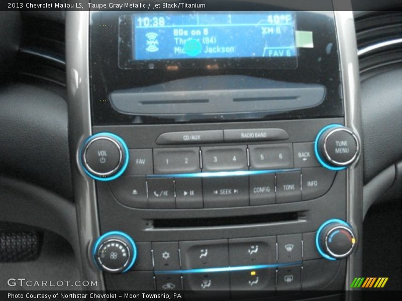 Taupe Gray Metallic / Jet Black/Titanium 2013 Chevrolet Malibu LS