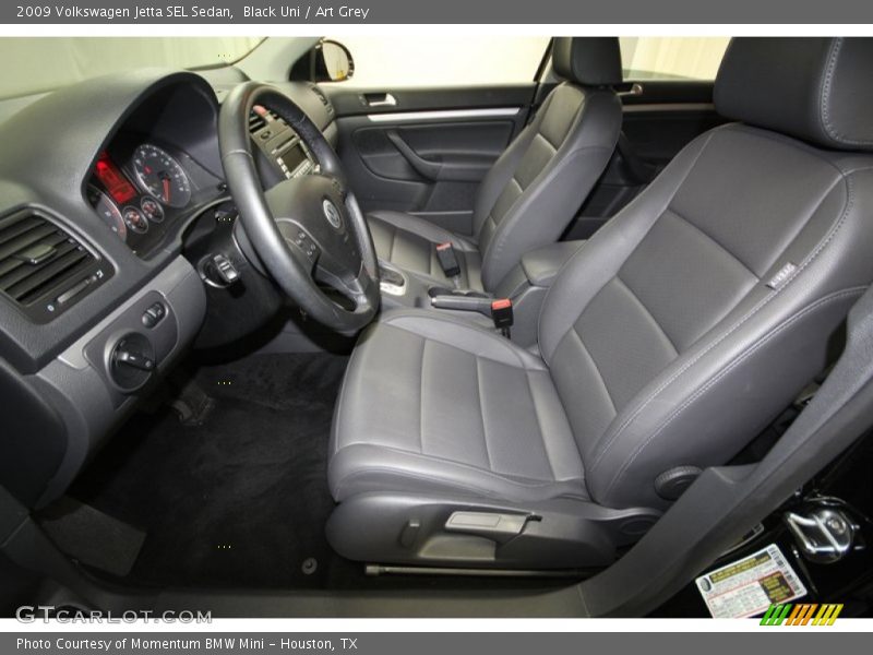 Black Uni / Art Grey 2009 Volkswagen Jetta SEL Sedan