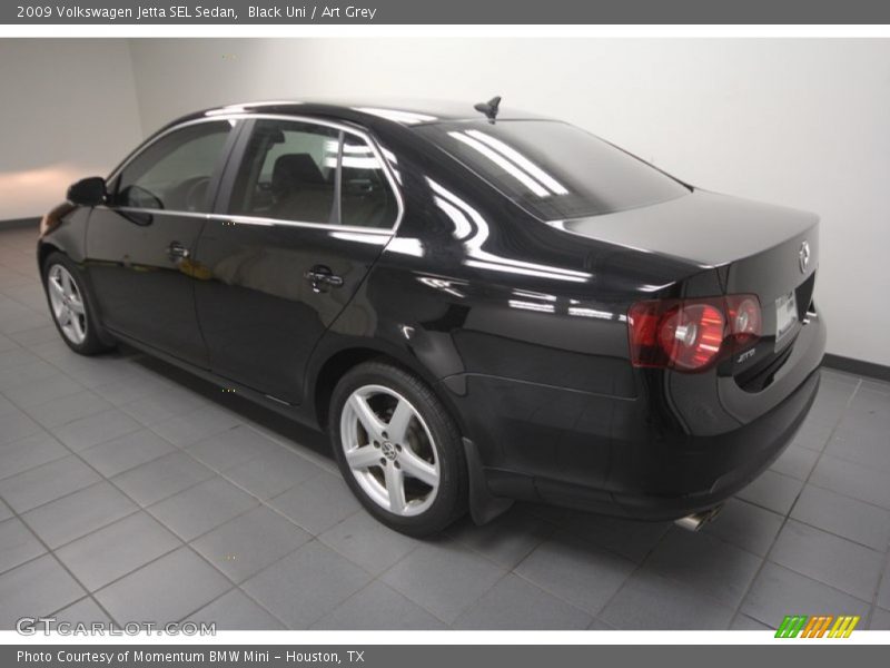 Black Uni / Art Grey 2009 Volkswagen Jetta SEL Sedan