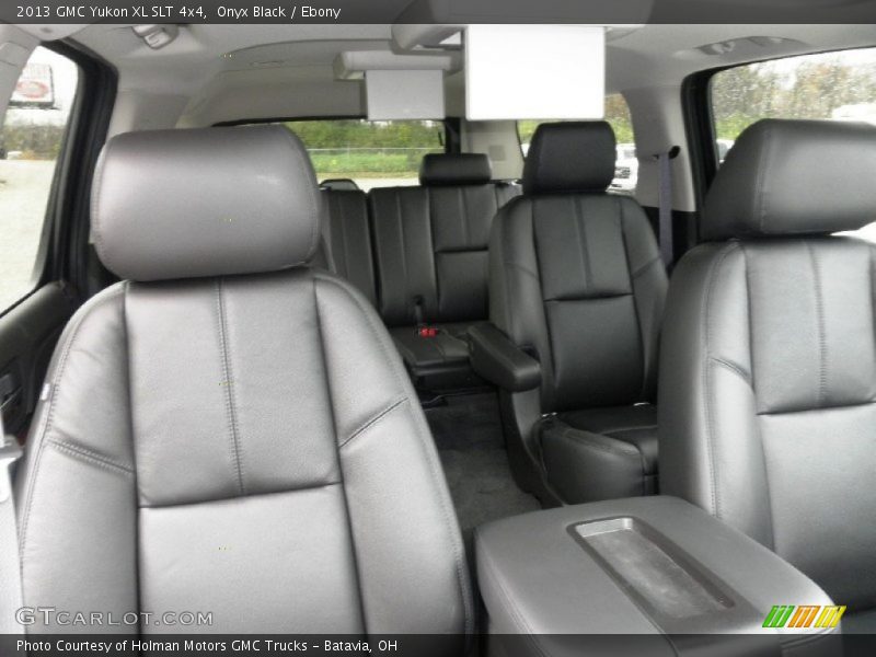 Rear Seat of 2013 Yukon XL SLT 4x4