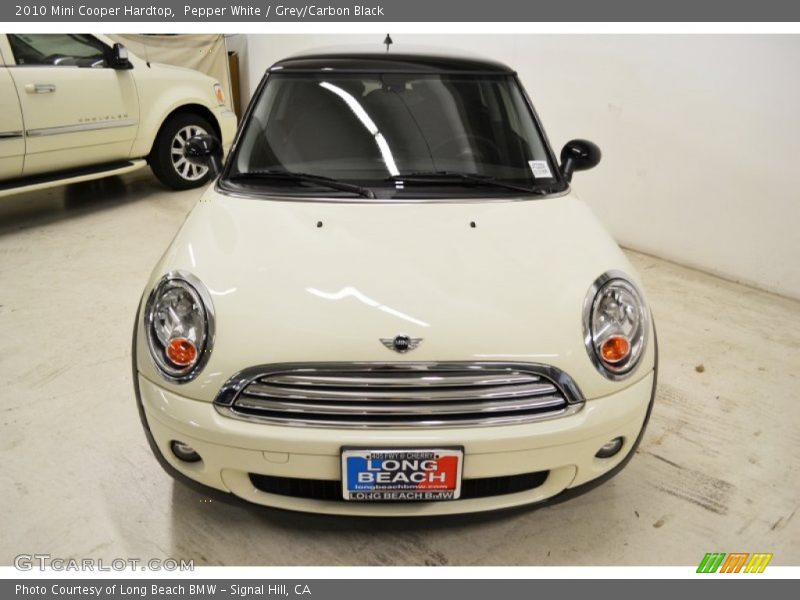 Pepper White / Grey/Carbon Black 2010 Mini Cooper Hardtop