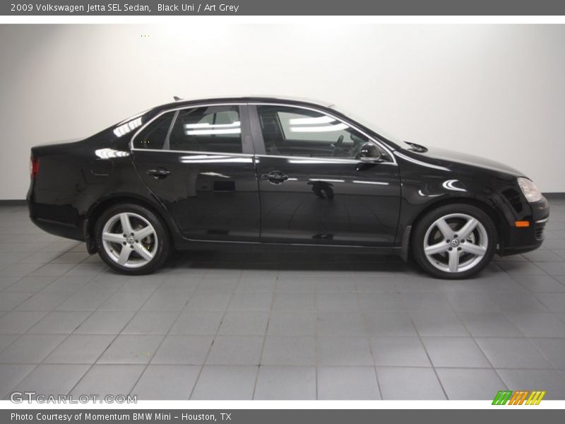Black Uni / Art Grey 2009 Volkswagen Jetta SEL Sedan
