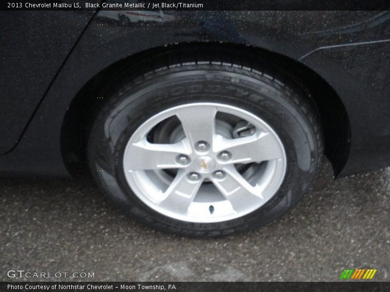Black Granite Metallic / Jet Black/Titanium 2013 Chevrolet Malibu LS