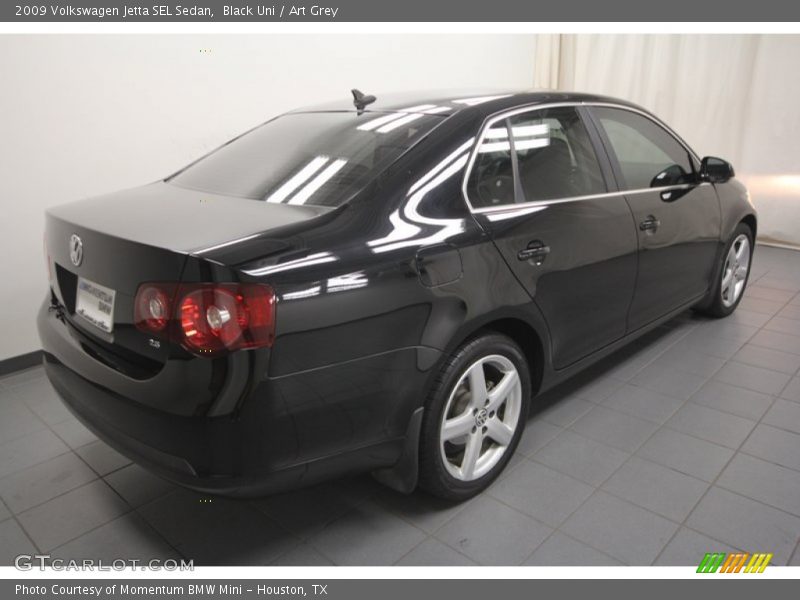 Black Uni / Art Grey 2009 Volkswagen Jetta SEL Sedan
