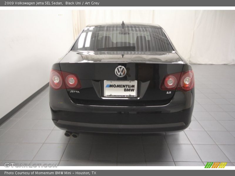 Black Uni / Art Grey 2009 Volkswagen Jetta SEL Sedan