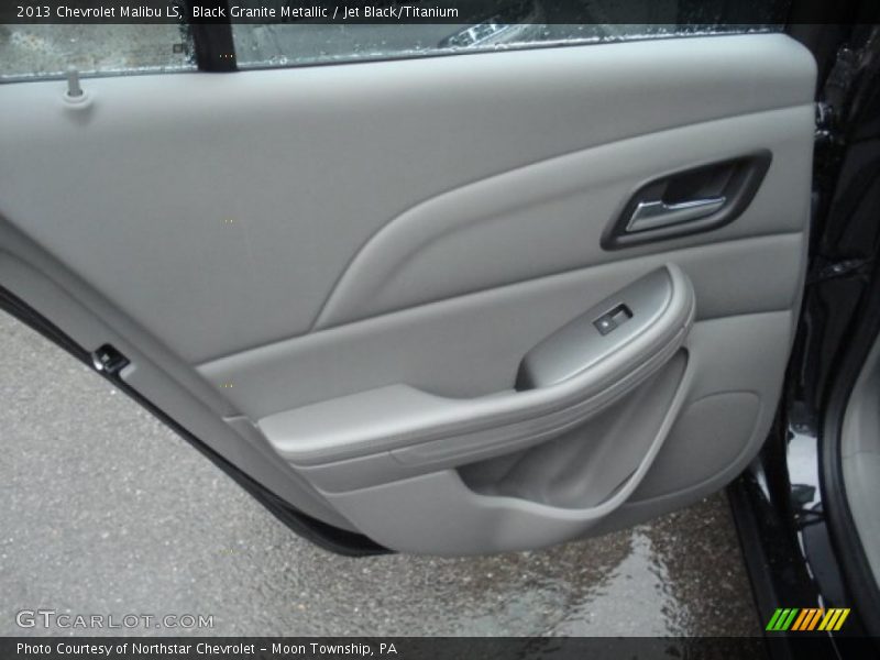 Black Granite Metallic / Jet Black/Titanium 2013 Chevrolet Malibu LS