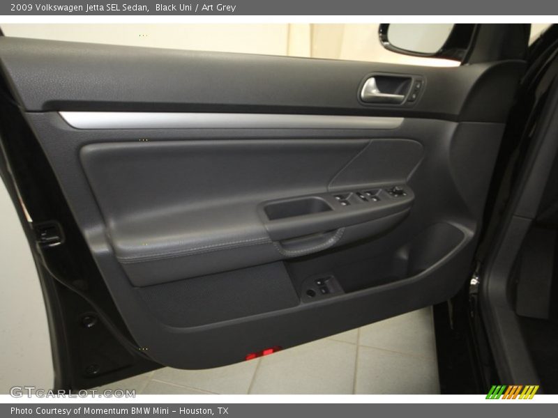 Black Uni / Art Grey 2009 Volkswagen Jetta SEL Sedan