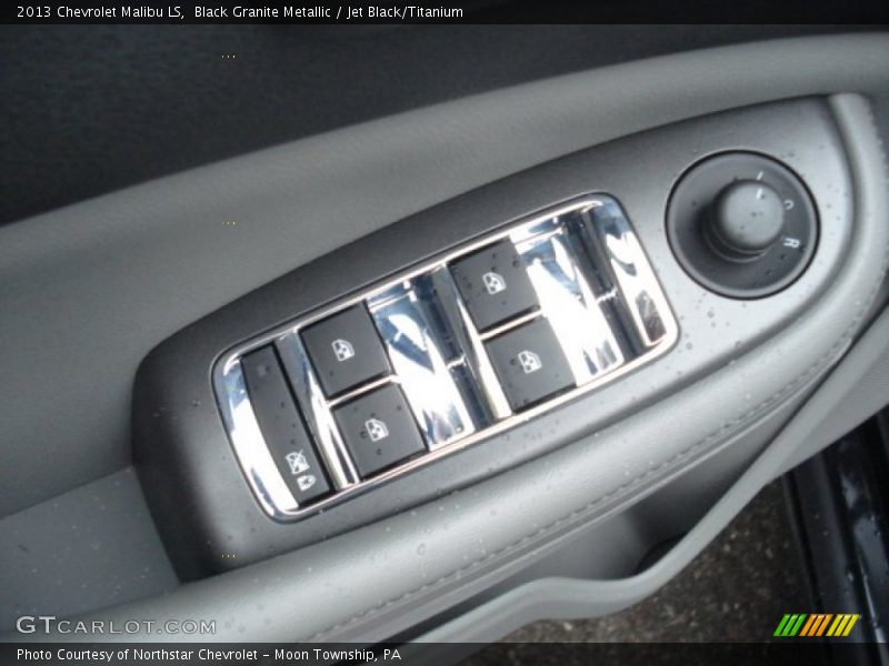Black Granite Metallic / Jet Black/Titanium 2013 Chevrolet Malibu LS