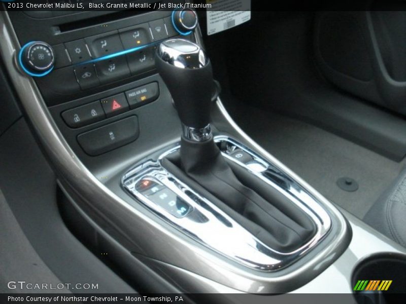 Black Granite Metallic / Jet Black/Titanium 2013 Chevrolet Malibu LS